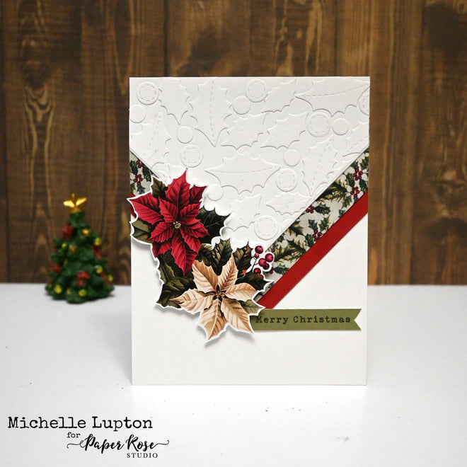 Christmas Holly Cut Aparts Paper Pack 35166