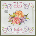 Laura's Design Digital Embroidery Pattern - Frame With Flourish 2