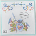 Laura's Design Digital Embroidery Pattern - Swooping Border