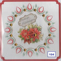 Laura's Design Digital Embroidery Pattern - Teardrop Wreath