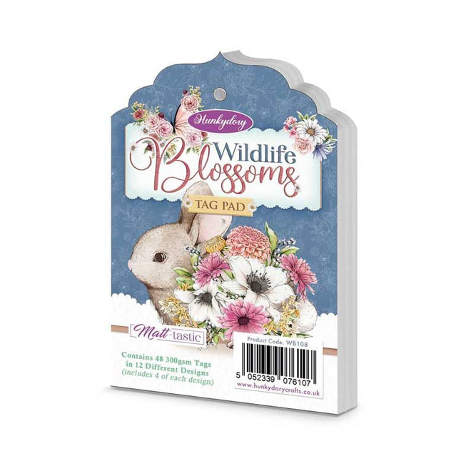 Wildlife Blossoms Tag Pad