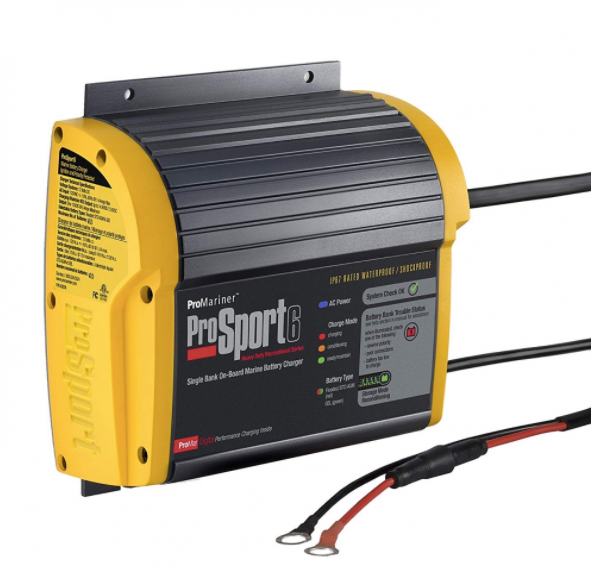 PROSPORT-6 Waterproof Charger 1 Bank 12V 6A