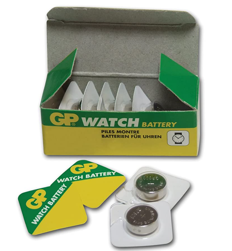 337 GP WATCH BATTERY BUTTON CELL -  5 Pack
