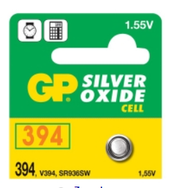 394 GP WATCH BATTERY BUTTON CELL - 5 Pack
