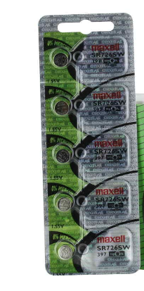 397 MAXELL WATCH BATTERY BUTTON CELL - 5 Pack