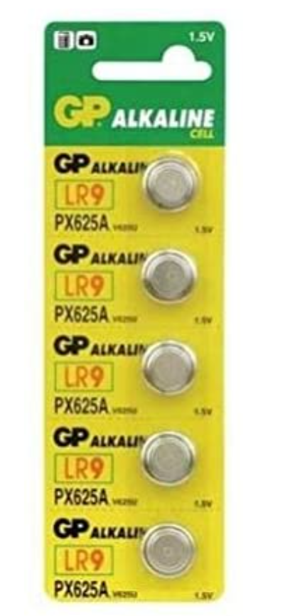 625a GP Coin Cell / Button Cell - 5 Pack