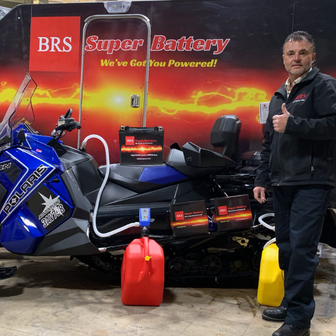 High Performance BRS20HL-BS 10 Year Battery & Smart Charger / Maintainer Combo Bundle Kit 12v Sealed AGM PowerSports Battery