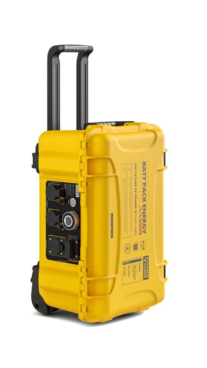 Hybrid Power Solutions Batt Pack Energy Solar Generator 3000W