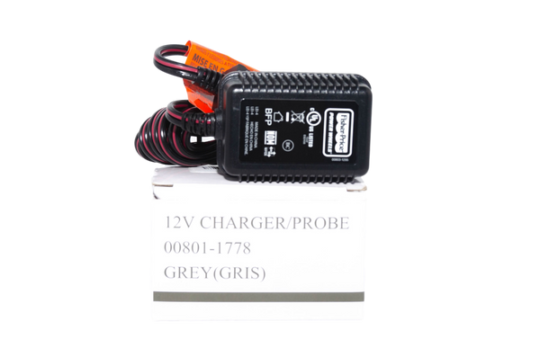 Fisher Price Power Wheels Grey 12v Battery Charger 00801-1778