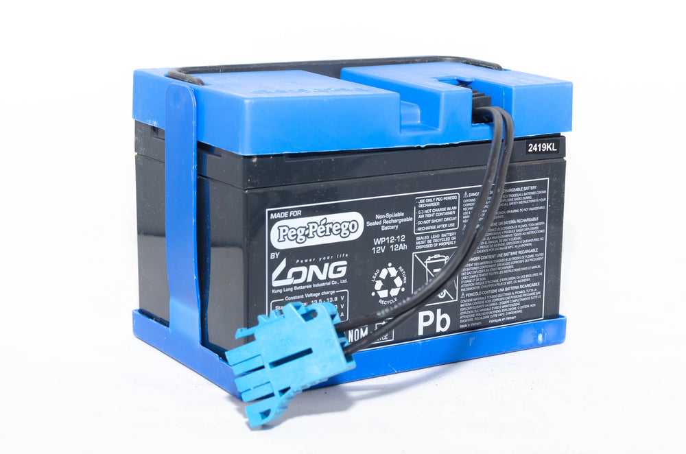 12V Peg Perego Battery 12 Volt 12AH IAKB0501 Blue