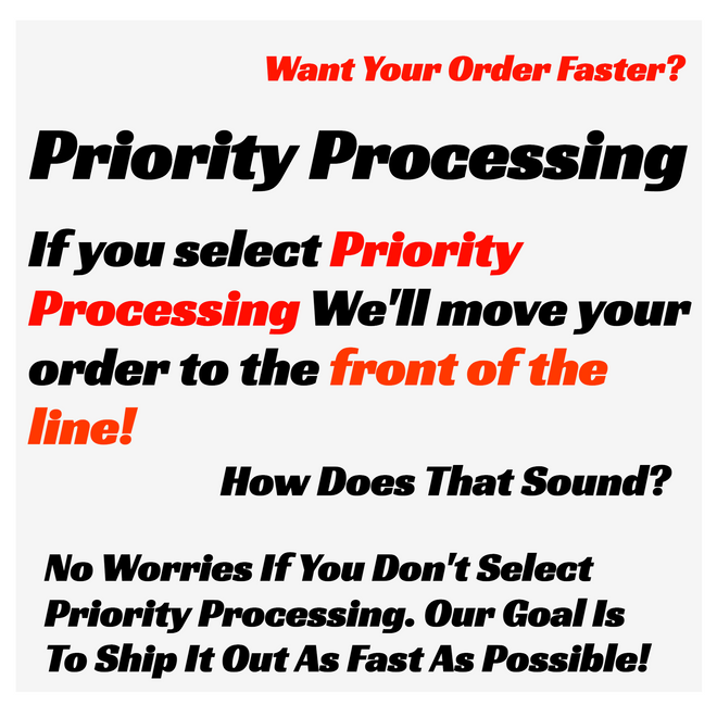 Priority Processing - BRS Super Pumps