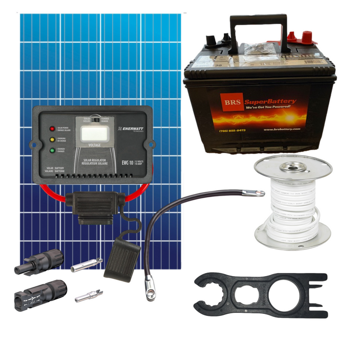 100 Watt Solar Kit