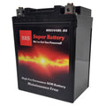 High Performance BRS14AHL-BS 2 Year Warranty & Smart Charger / Maintainer Combo Bundle Kit  12v Sealed AGM PowerSports Battery