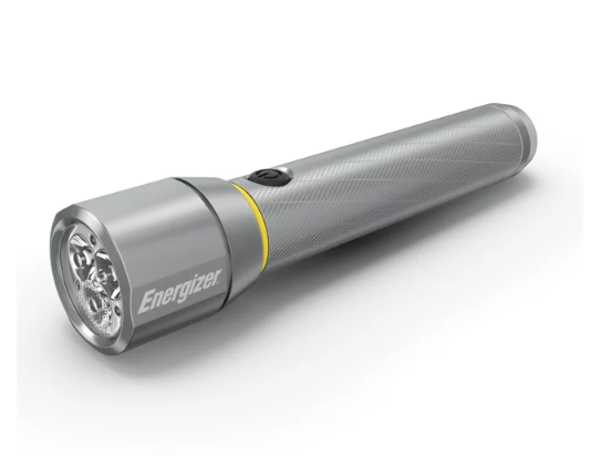 Energizer Vision HD Extra Performance Metal Flashlight with Digital Focus