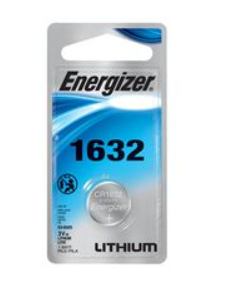 CR1632 ENERGIZER3V LITHIUM COIN CELL - 6 Pack