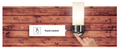 LIGHT LED SQUARE TOUCH/DIMMER 3W 12V
