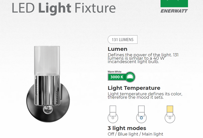 LED DIM / NIGHTLIGHT 1W 12V