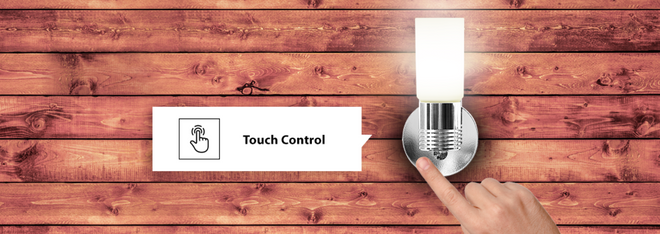 LED Light w/ ROUND TOUCH/DIMMER L3W 12V