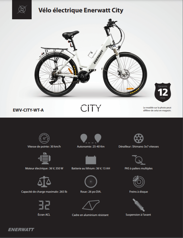 CITY e-Bike 36V