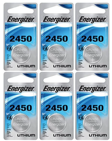 Energizer Pack 2 Pilas Litio CR2450 3V