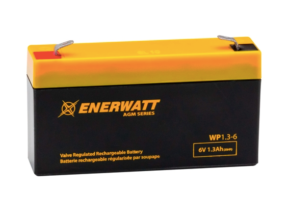 Enerwatt WP1.3-6 BATT AGM 6V 1.3A SEALED 10-121-10155