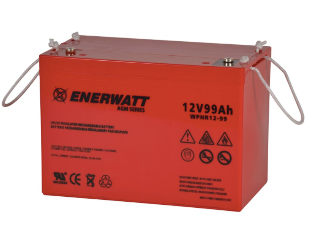 Enerwatt WPHR12-99 BATTERY AGM 12V 99AH HIGH RATE 10-121-15097