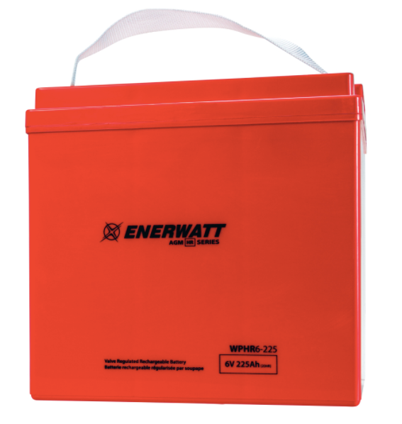 Enerwatt WPHR6-240 BATTERY 6V 240AH/20H HIGH RATE 10-121-15120