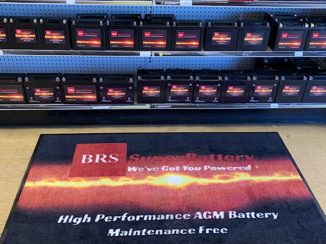 High Performance BRS14AHL-BS 12v Sealed AGM PowerSport 2 Year Battery For ATV's, Snowmobiles, Motorcycles, UTV's, Jet Skis, Dirt Bikes, etc. OEM Replacement: YTX14AHL-BS, CTX14AHL-BS, PTX14AHL-BS, UTX14AHL-BS, YUAM62H4L,CB14L-A2, and many more