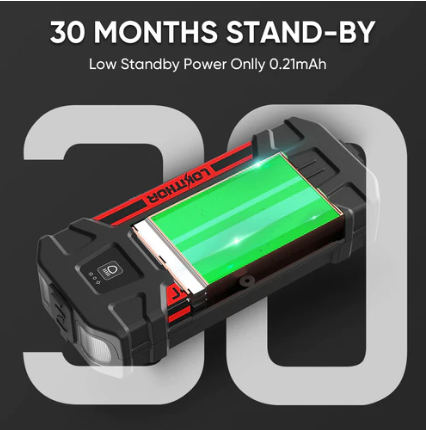 LOKITHOR J402 Jump Starter 3000A 12V 24000mAh