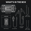LOKITHOR J402 Jump Starter 3000A 12V 24000mAh