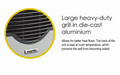 Propane Direct Vent Thermostatic Heater 20,000 BTU MDV20P