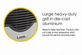 Propane Direct Vent Thermostatic Heater 8,000 Btu MDV8P