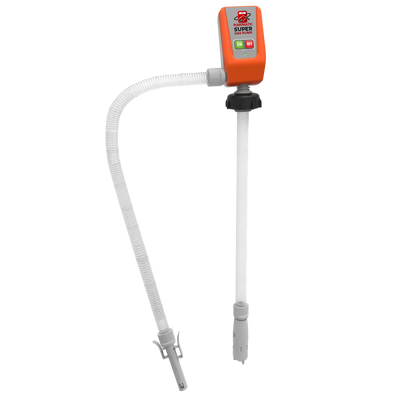 55 Gallon Drum Barrel Pump - Auto-Stop Sensor, 3.2 GPM, 4.25 Ft Hose