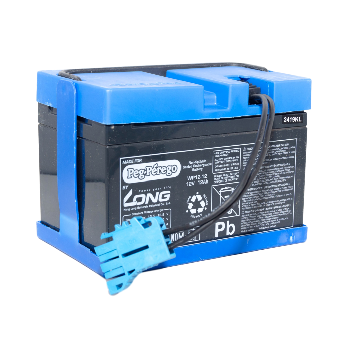 12V Peg Perego Battery 12 Volt 12AH IAKB0501 Blue