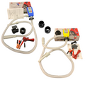 Gas & Diesel Pump Pack - PumpMatic Super Gas Pump Fuel Transfer Pump for Gas, Diesel, Kerosene + 3 Power Sources w/ 4.25ft Hose Siphon