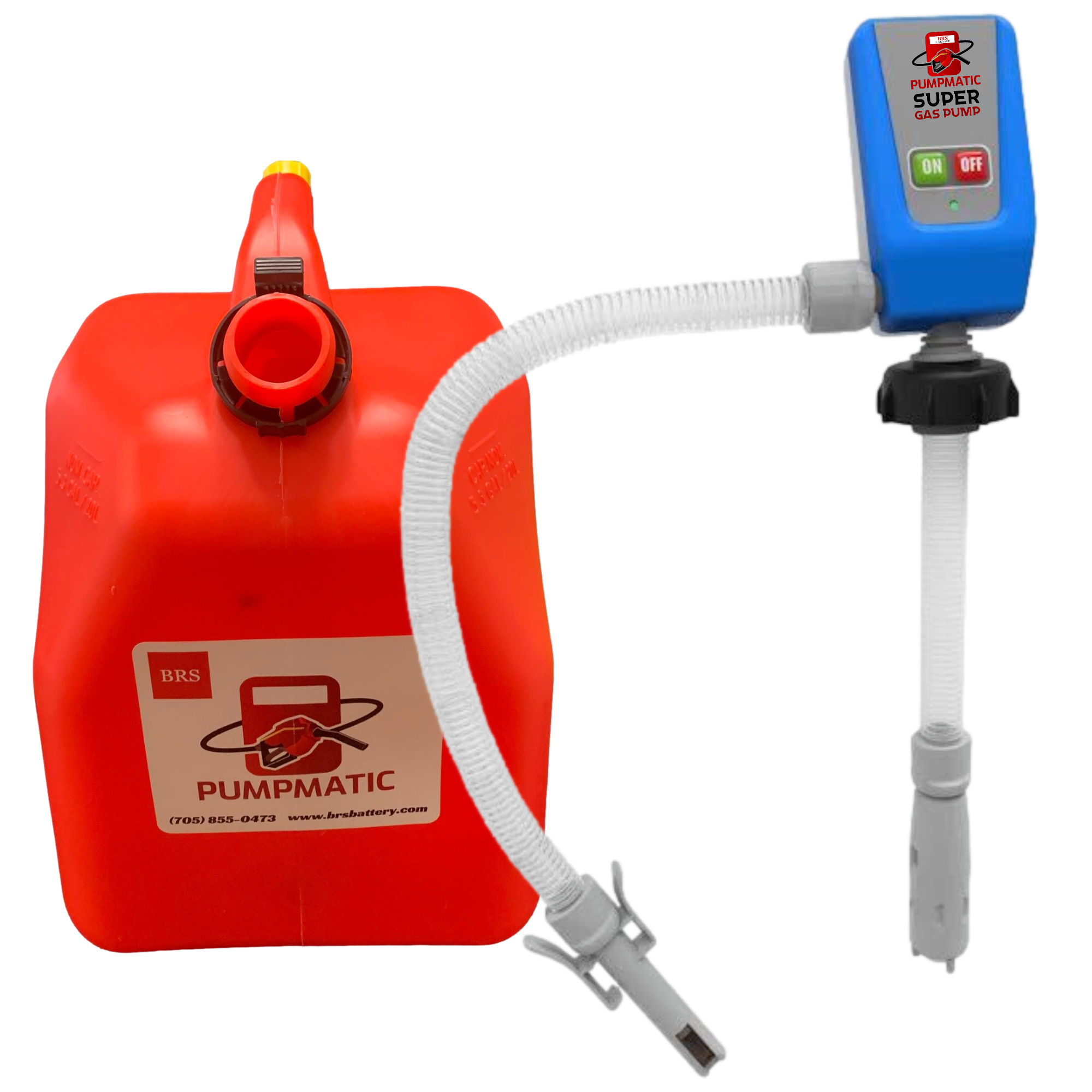 Gas Can PumpMatic Super Gas Pump + Jerry Can Combo Kit Transfer Gas