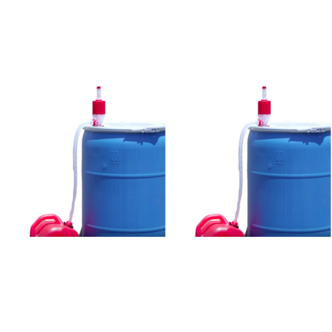 2x TRDRUM30 Heavy Duty Manual Drum Barrel Pump Bundle