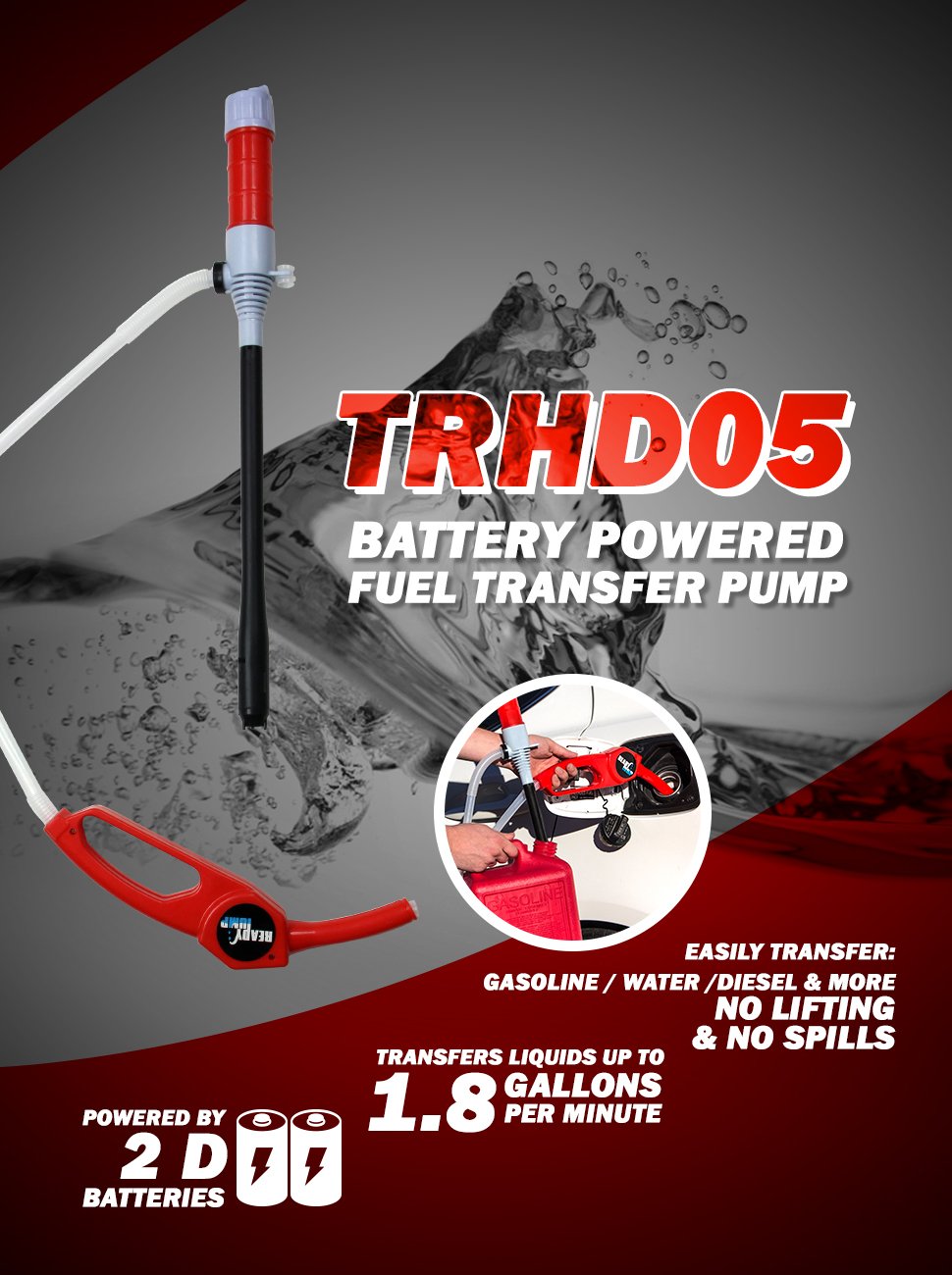 TeraPump - TRHD05 - Fuel Transfer Pump - Terapump Canada