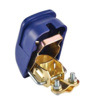 Battery Terminals Clamp，1pcs of Blue