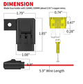 ATC Blade Fuse Holder
