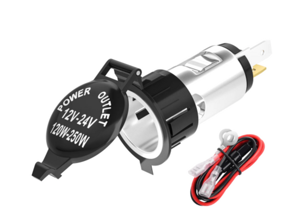 Cigarette Socket with Plastic Cover