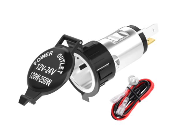 Cigarette Socket with Plastic Cover