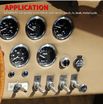 Cigarette Socket with Plastic Cover