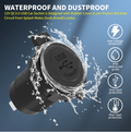 4.2A USB Socket with Dust Cover and  Standard Nut,BLUE LED, 2 port