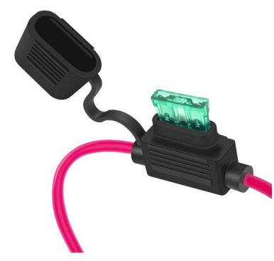 Middle Blade Fuse Holder 12AWG